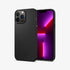 ACS03674 - iPhone 13 Pro Max Case Thin Fit in black showing the back